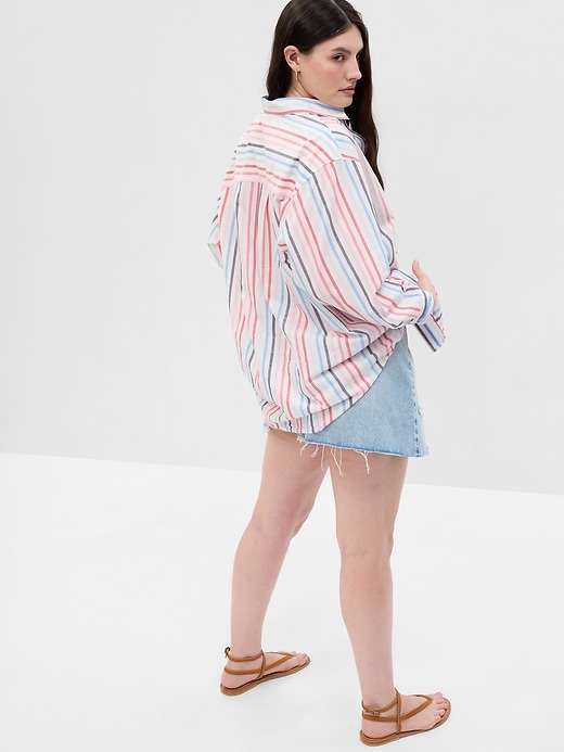 Image number 5 showing, Stripe Big Shirt