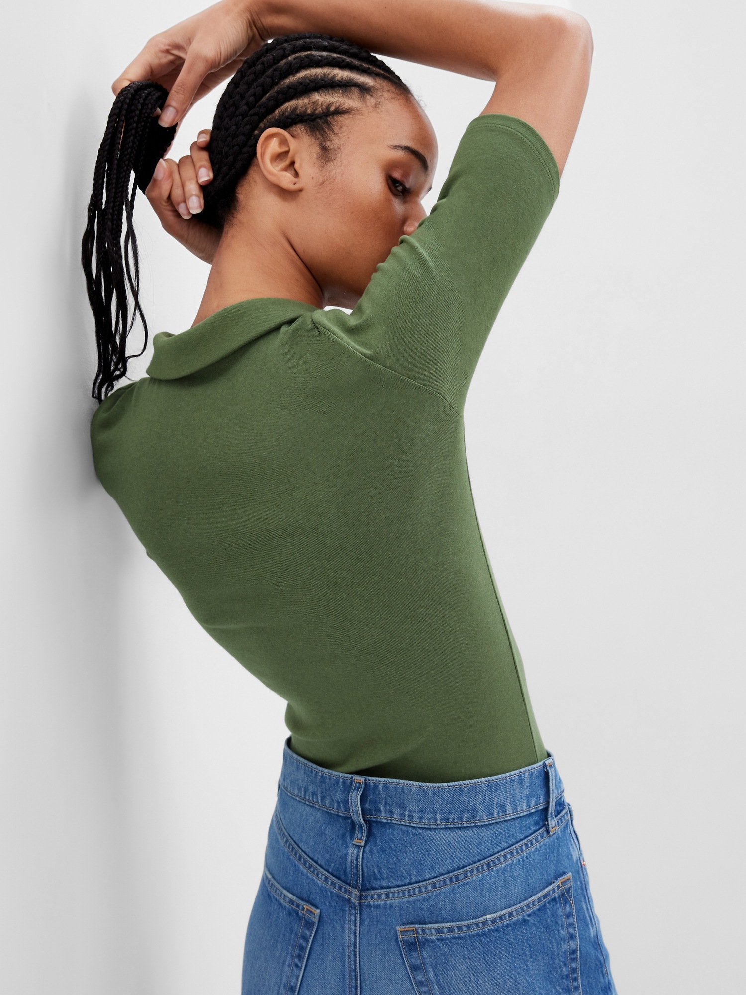 Modern Polo Bodysuit Gap