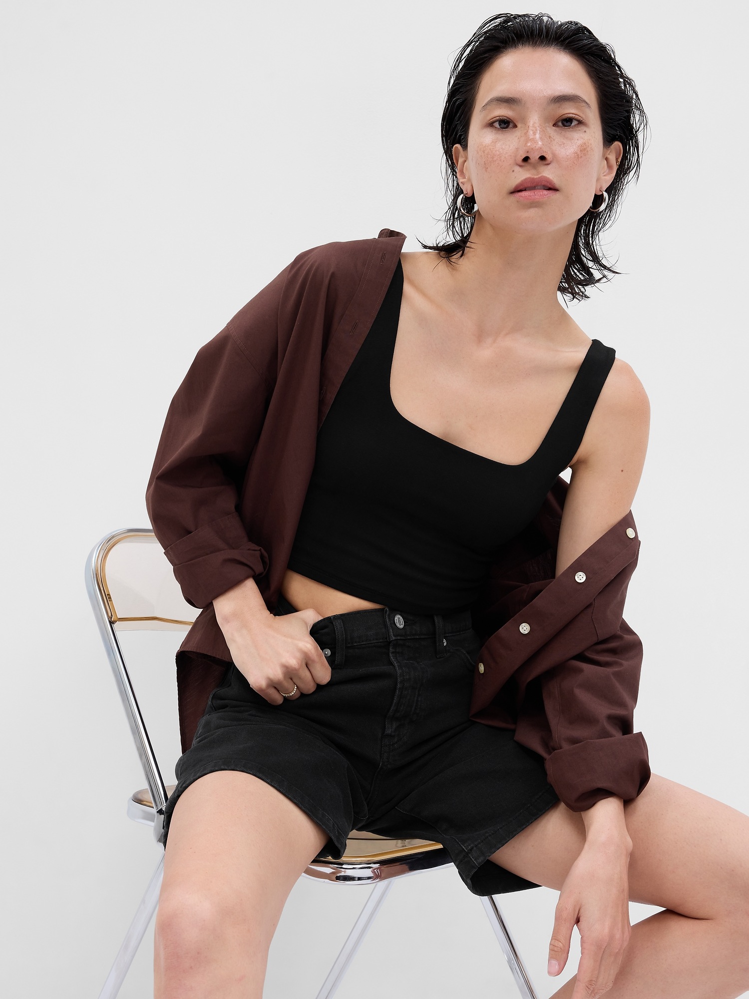 Cropped Tank Top Gap