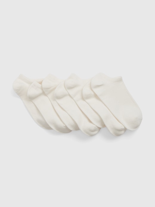 View large product image 1 of 1. Kids No-Show Socks (7-Pack)