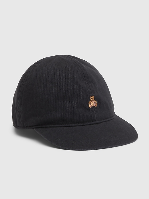 1 of 8 showing, with the color black of product Baby Baseball Hat
