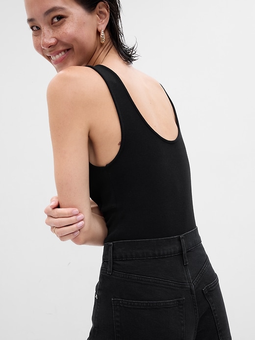 Image number 2 showing, Modern Twist-Front Tank Top