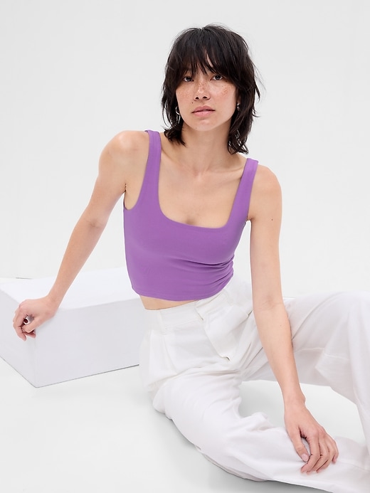 Image number 1 showing, Cropped Tank Top