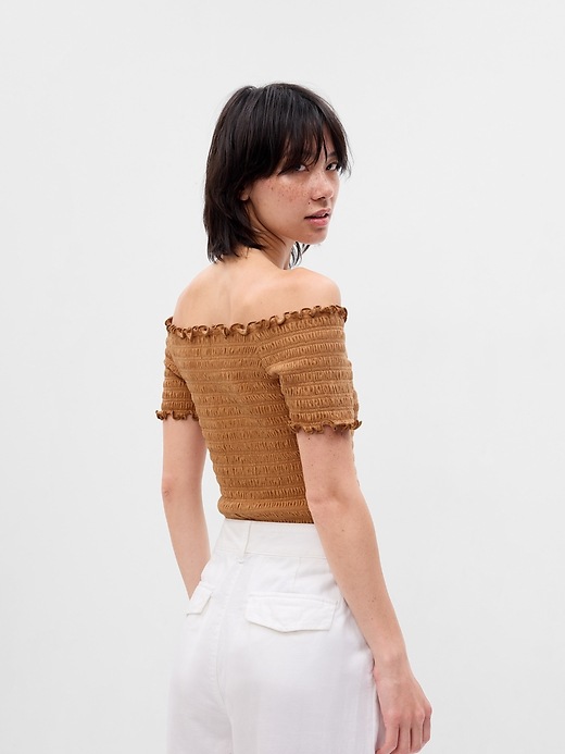 Gap off discount the shoulder top