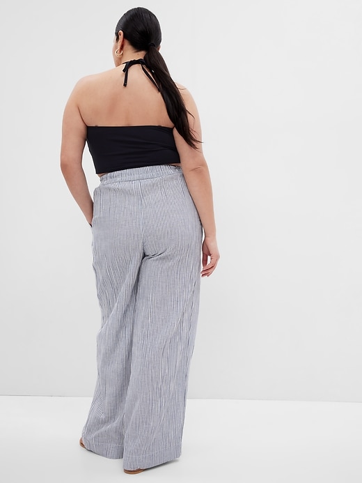 Image number 5 showing, Airy Wide-Leg Pants