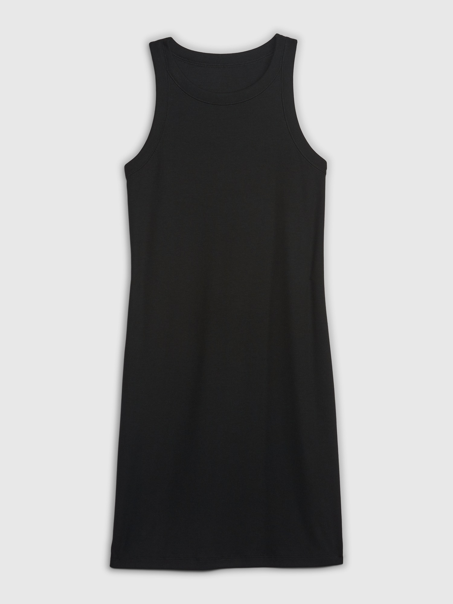 Rib Halter Tank Dress Gap rib-halter-tank-dress-gap