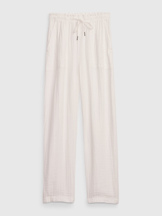 Image number 6 showing, Crinkle Gauze Pants