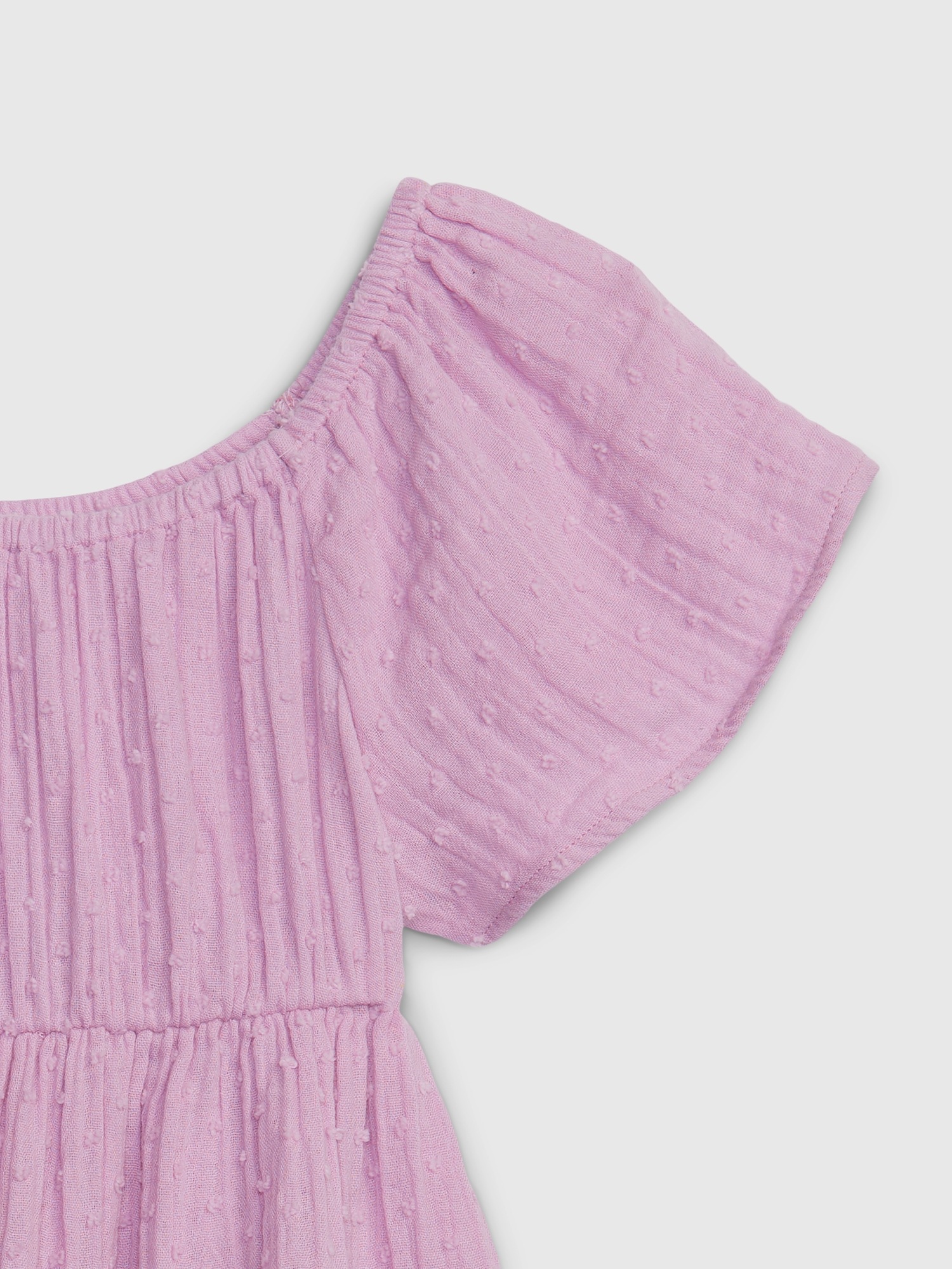 Toddler Crinkle Gauze Tiered Dress Gap
