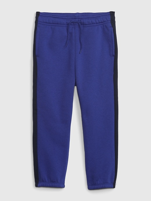 1 of 8 showing, with the color blue colorblock of product Toddler Joggers