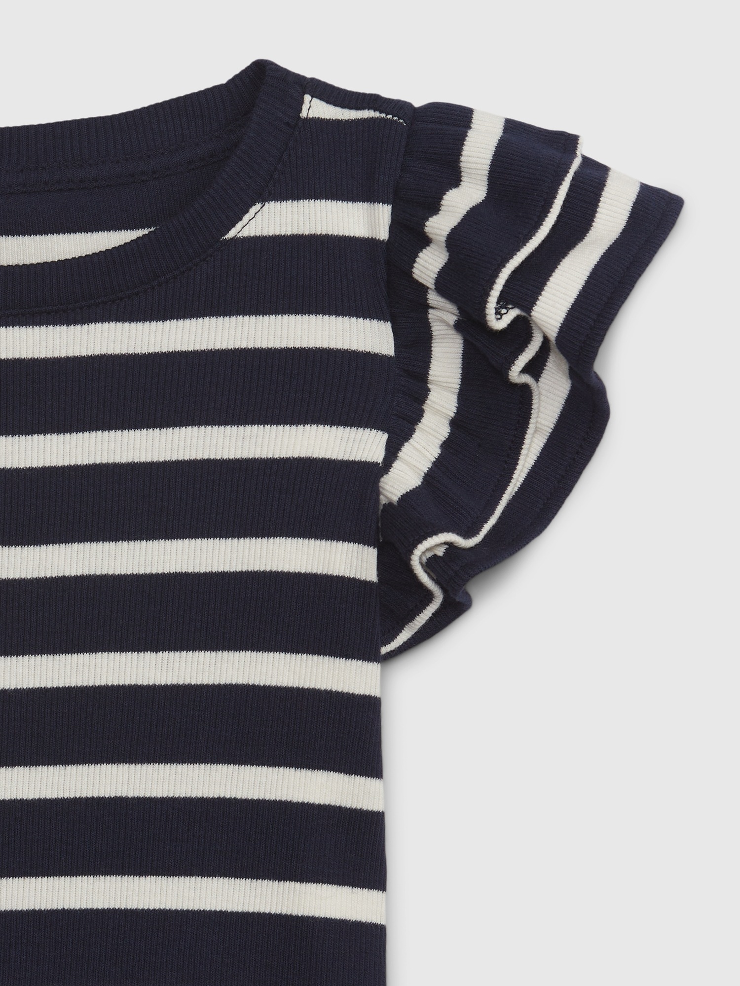 Toddler flutter sleeve t shirt gap