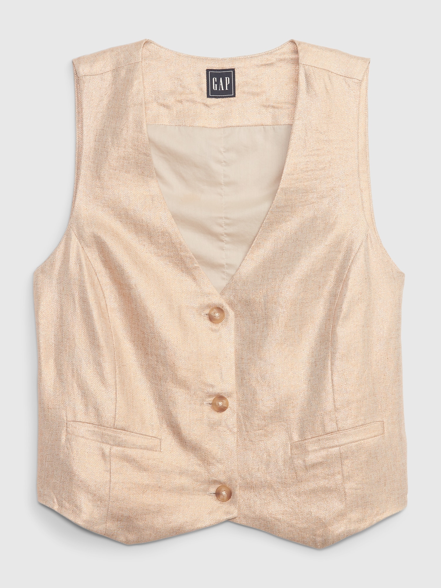 Linen-Cotton Vest