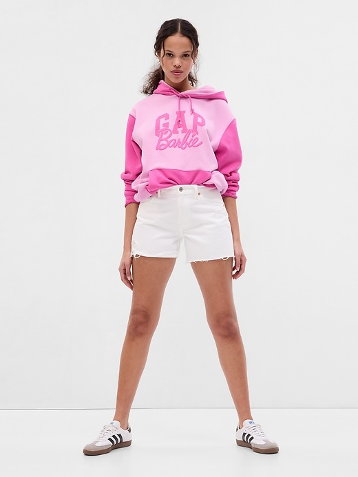 Image number 1 showing, Gap &#215 Barbie&#153 Adult Arch Logo Hoodie