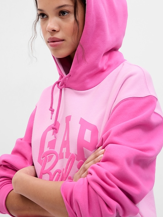 Gap × Barbie™ Adult Arch Logo Hoodie | Gap