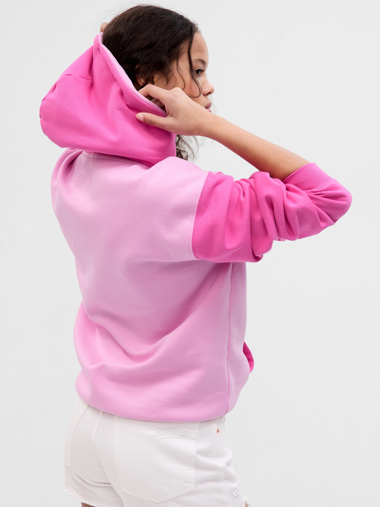 Gap × Barbie™ Adult Arch Logo Hoodie | Gap