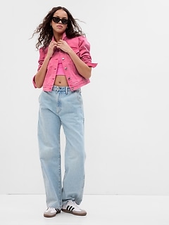 Gap pink store jeans