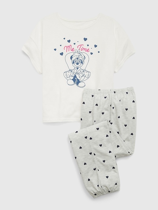 Image number 1 showing, GapKids &#124 Disney Recycled Minnie Mouse PJ Set