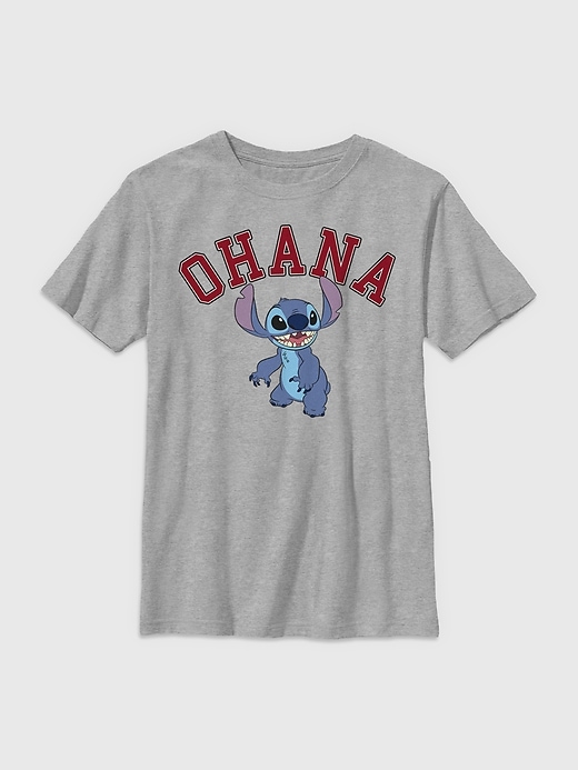 Image number 1 showing, Lilo and Stitch Ohana Collegiate Tee
