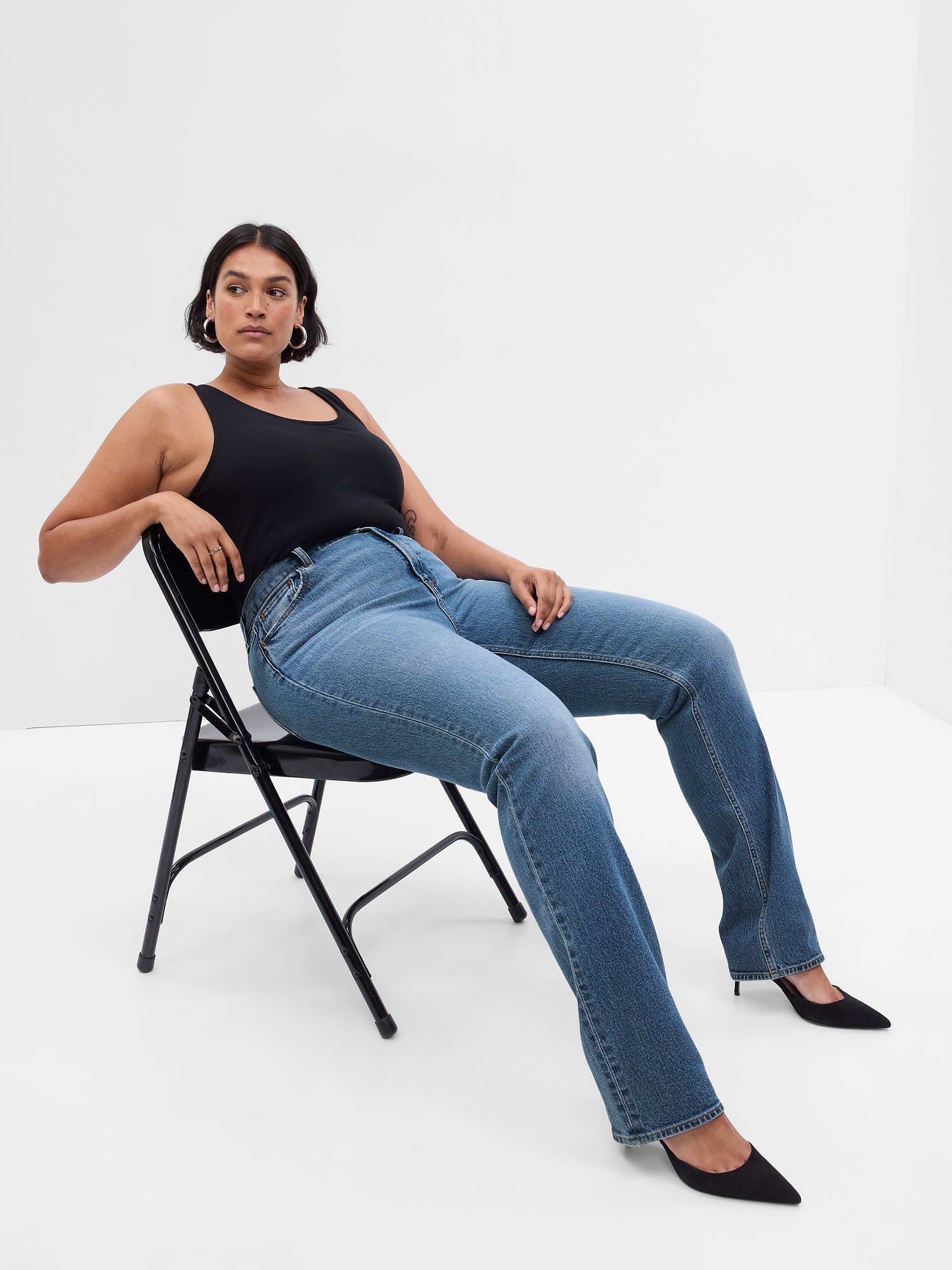 ’90s Straight Jeans with Washwell | Gap