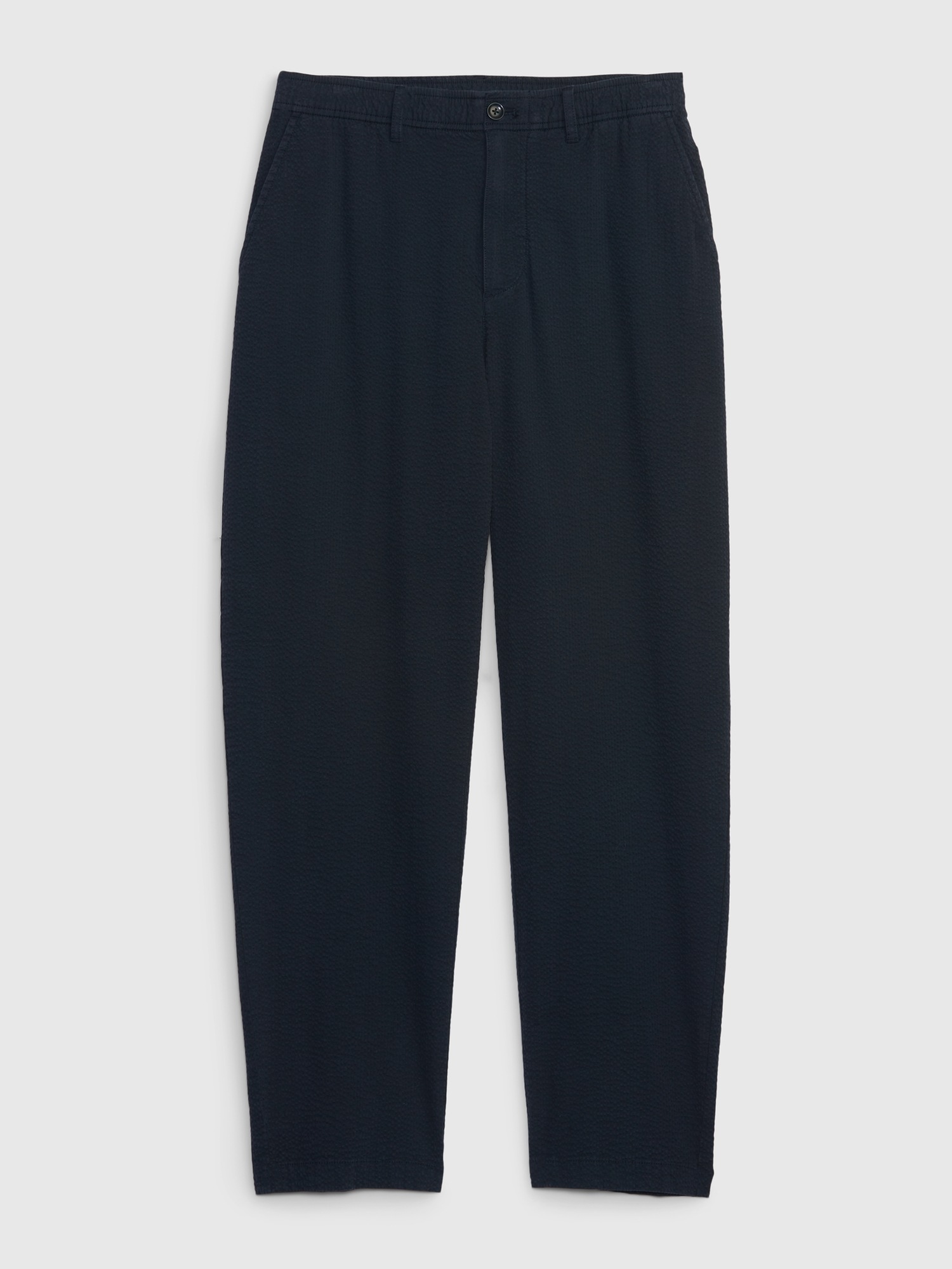 Lightweight Seersucker Pants With E Waist Gap