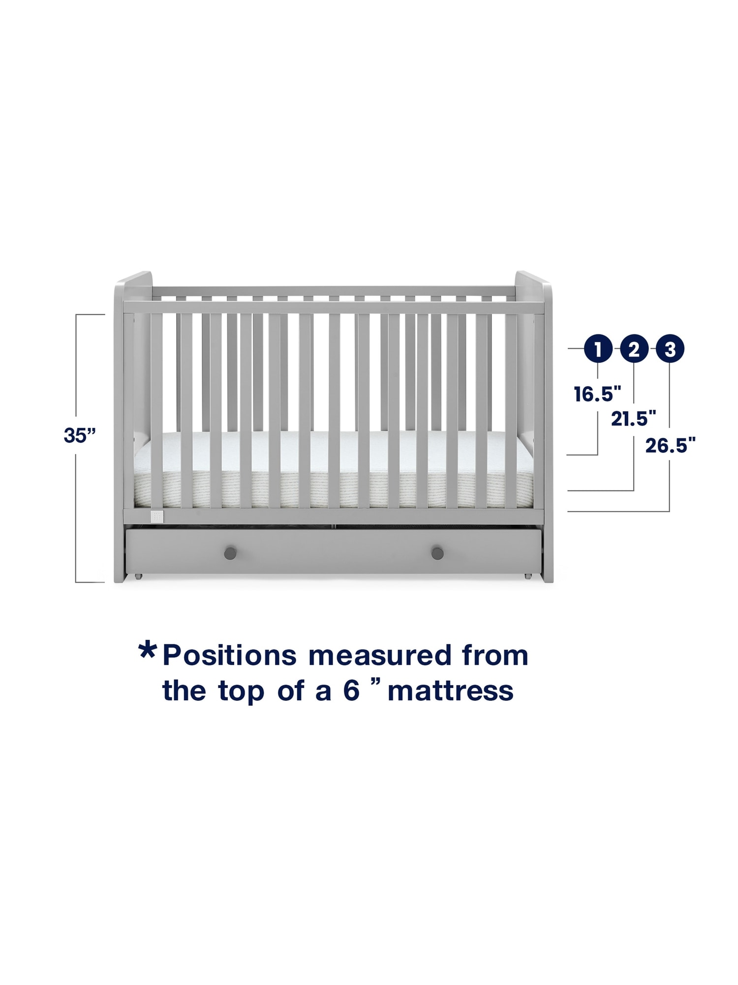 babyGap Graham Convertible Storage Crib Gap