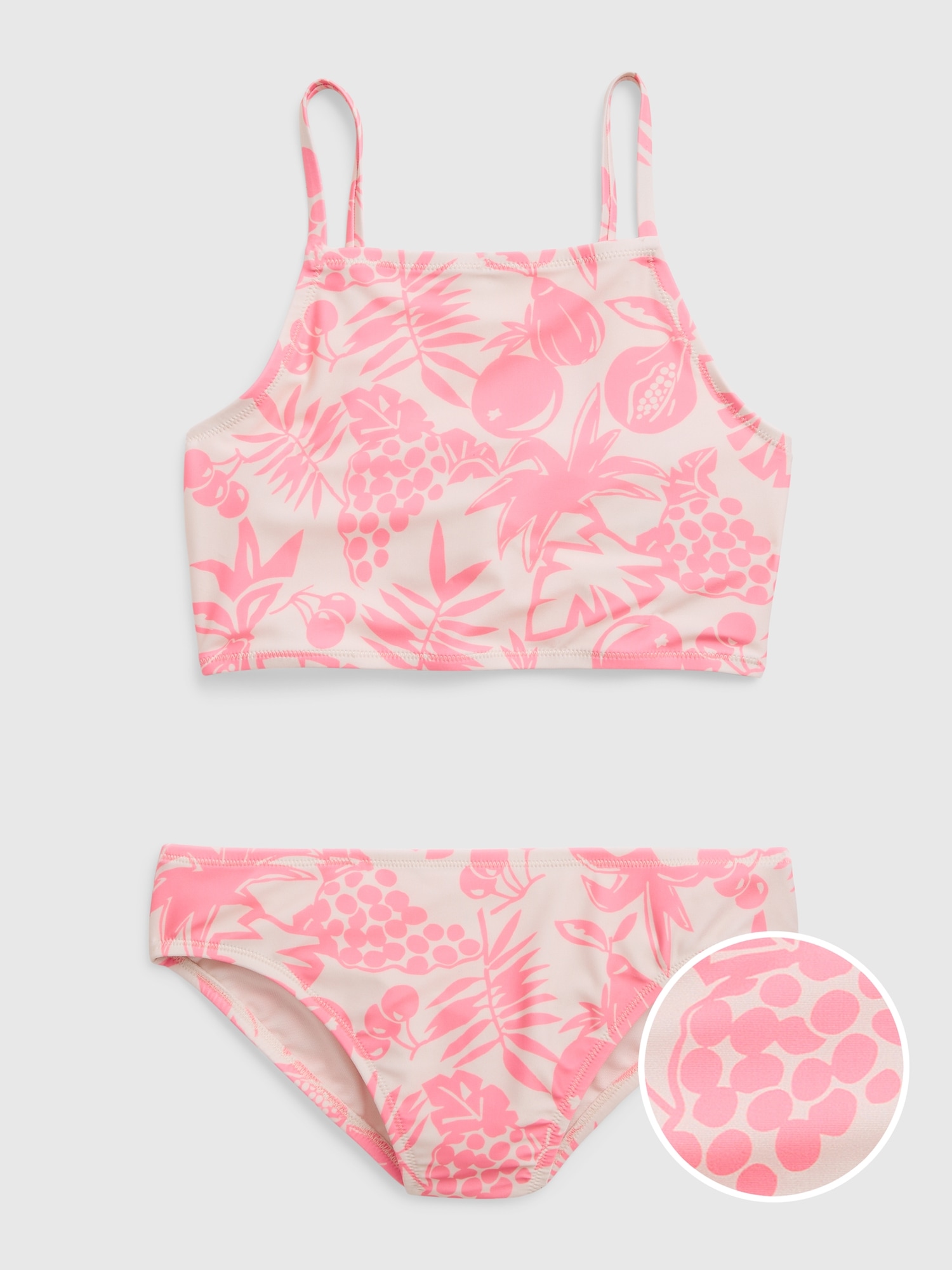 Kids Fruit Tankini Swim Two-Piece