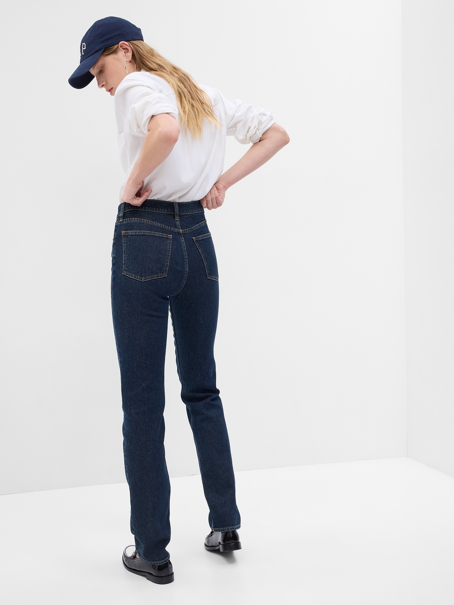 ’90s Straight Jeans with Washwell | Gap