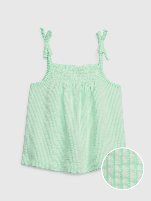 Toddler Seersucker Tank Top Gap