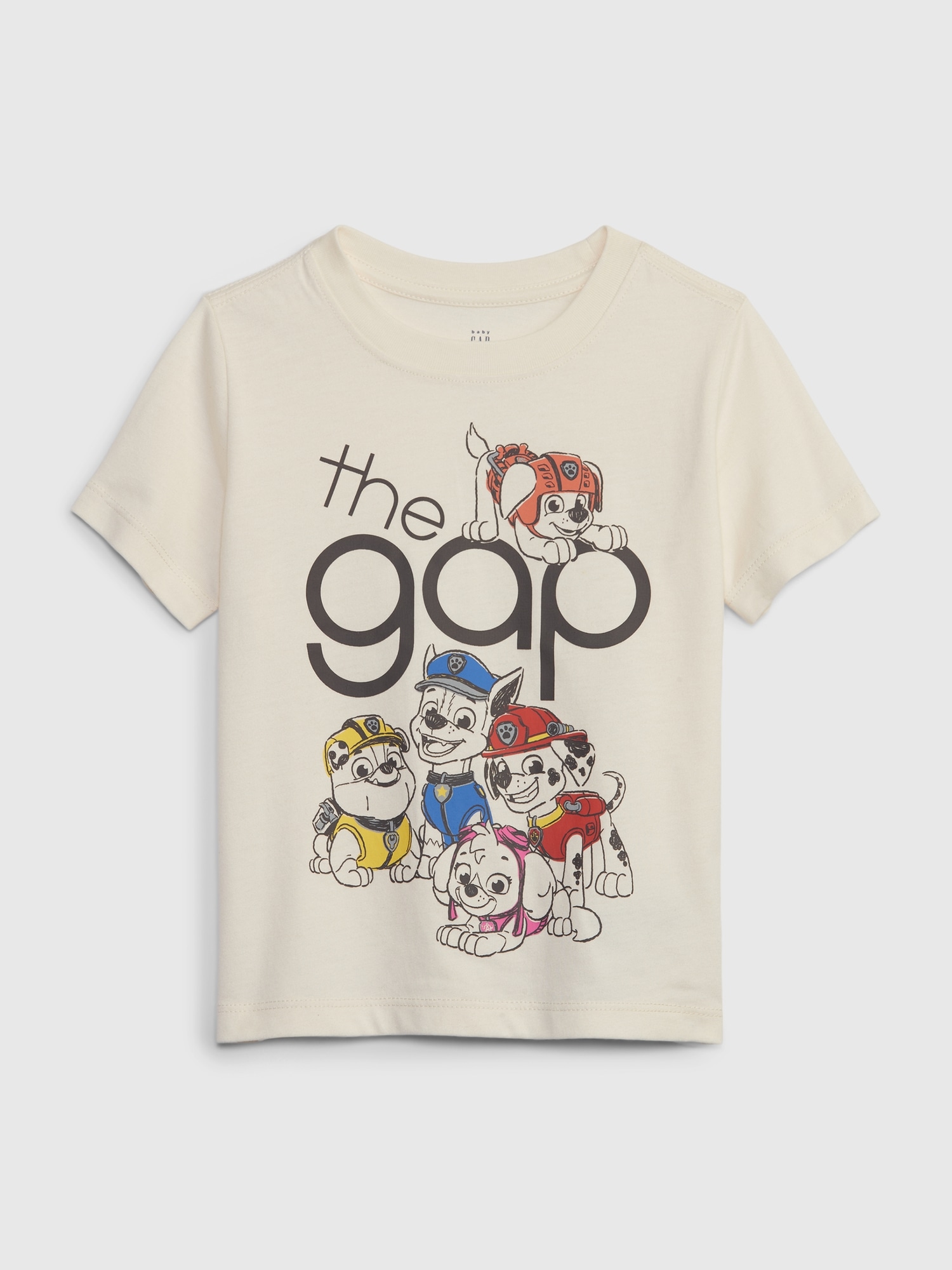 Gap Toddler Gap Logo Paw Patrol Graphic T-Shirt beige. 1