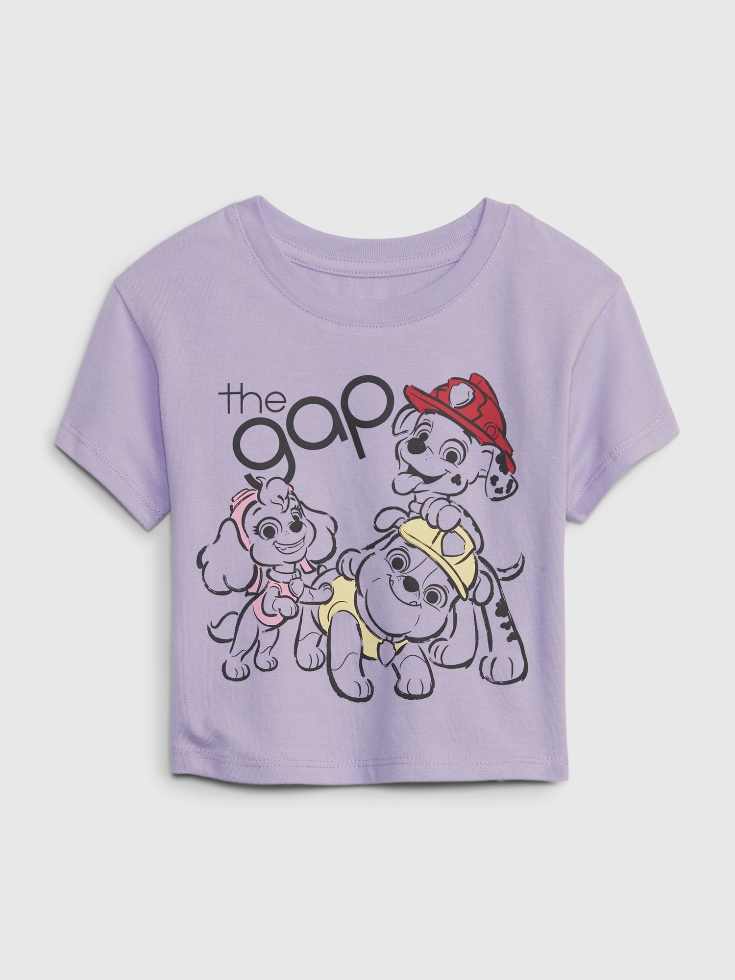 Gap Toddler Gap Logo Paw Patrol Graphic T-Shirt purple. 1