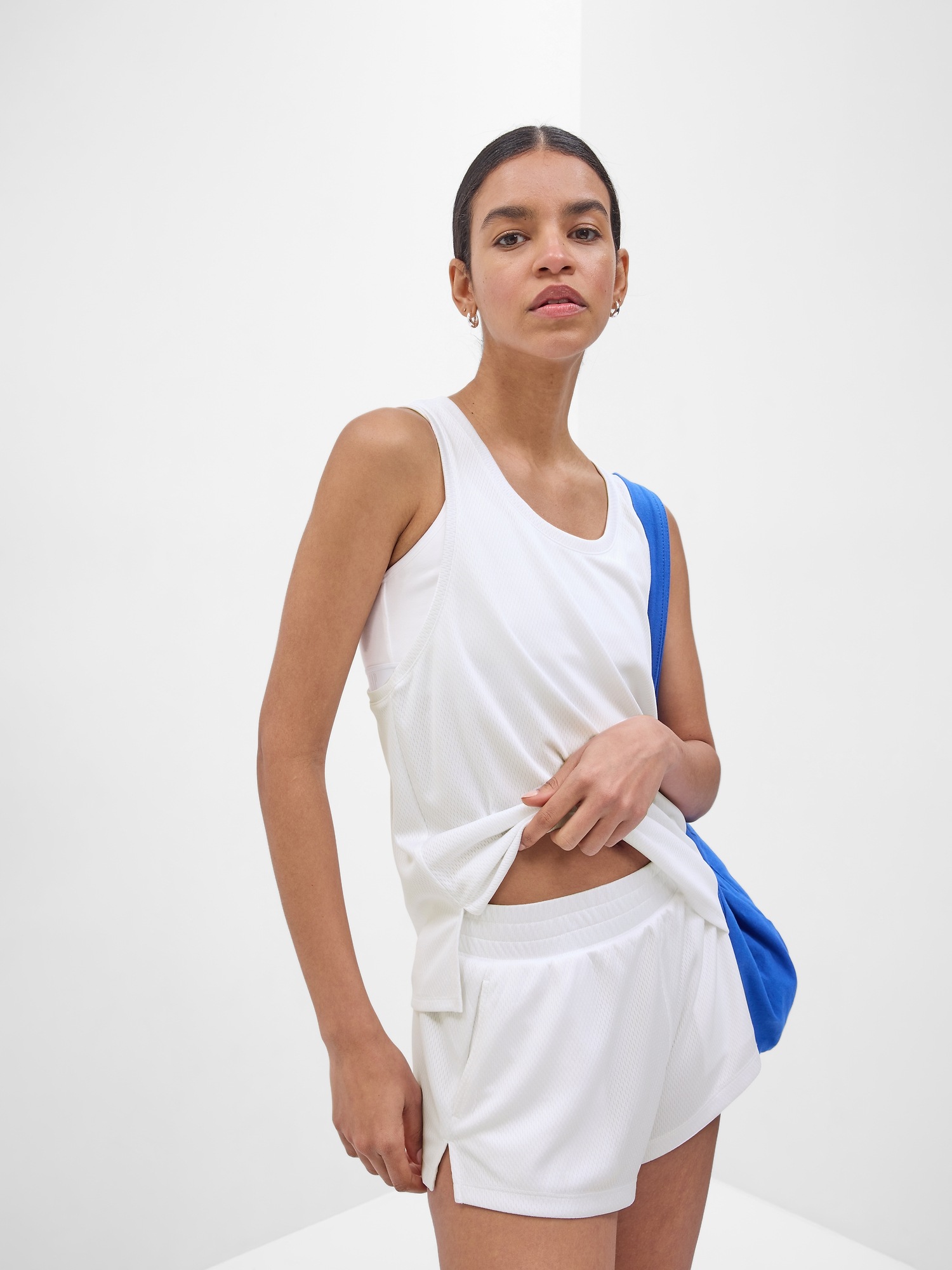 GapFit DoubleKnit Mesh Tank Top Gap