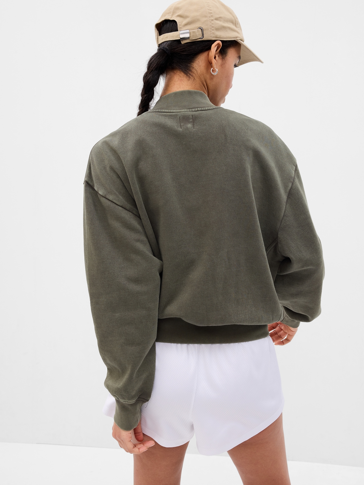 Vintage Soft Bomber Gap