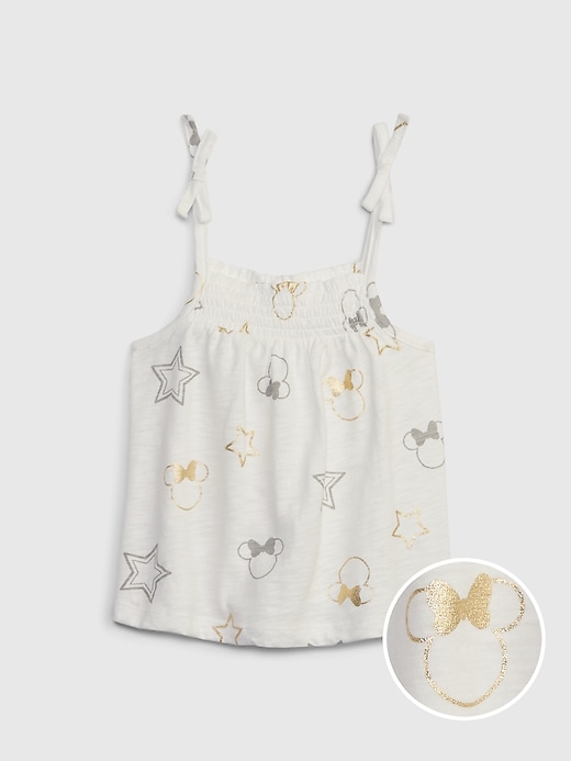 Image number 1 showing, babyGap &#124 Disney Minnie Mouse Smocked Tank Top