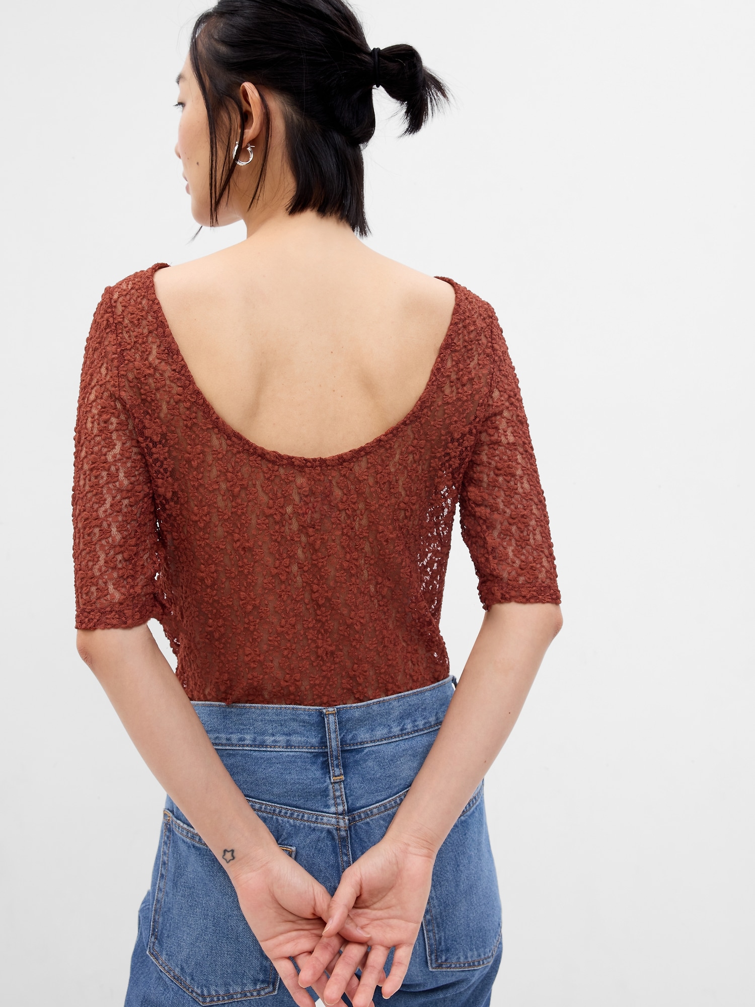 Floral Lace Top Gap
