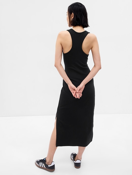 Image number 2 showing, Modern Henley Racerback Midi Dress