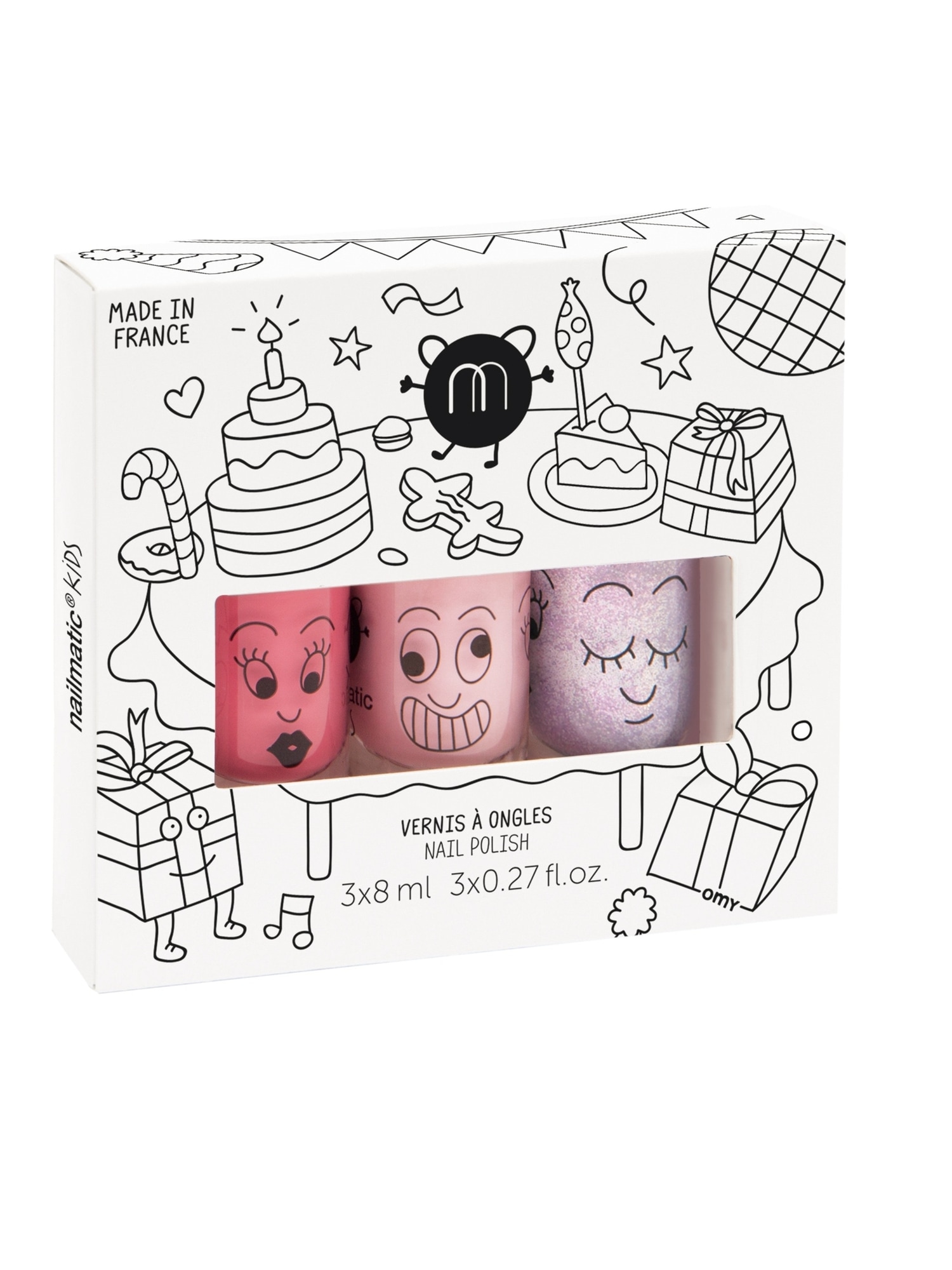 Gap Party Pink Nail Polish Set pink. 1