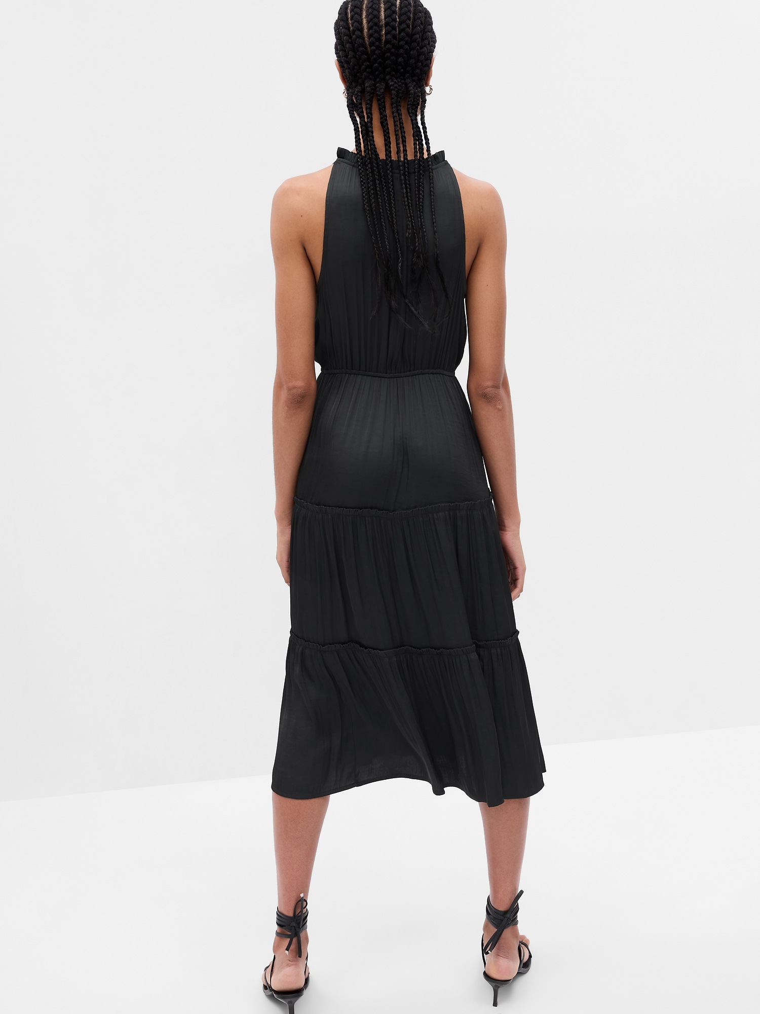 Tiered Midi Dress Gap