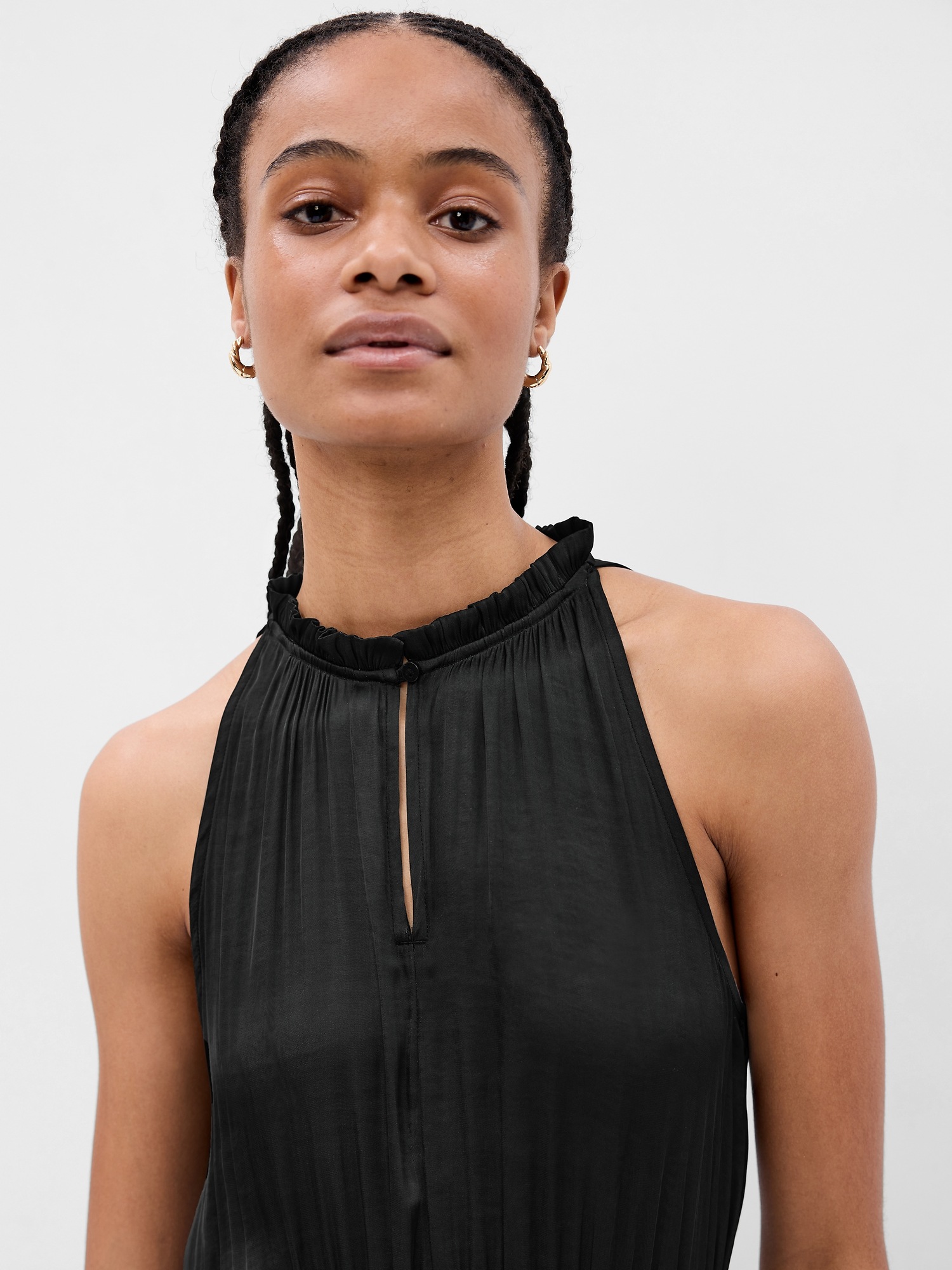 Tiered Midi Dress Gap