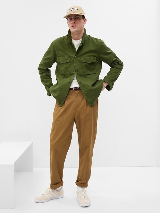 Gap utility shirt jacket 2025