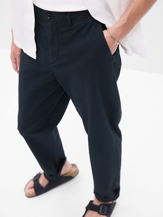 LEAD THE WAY WOVEN SEESUCKER PANTS