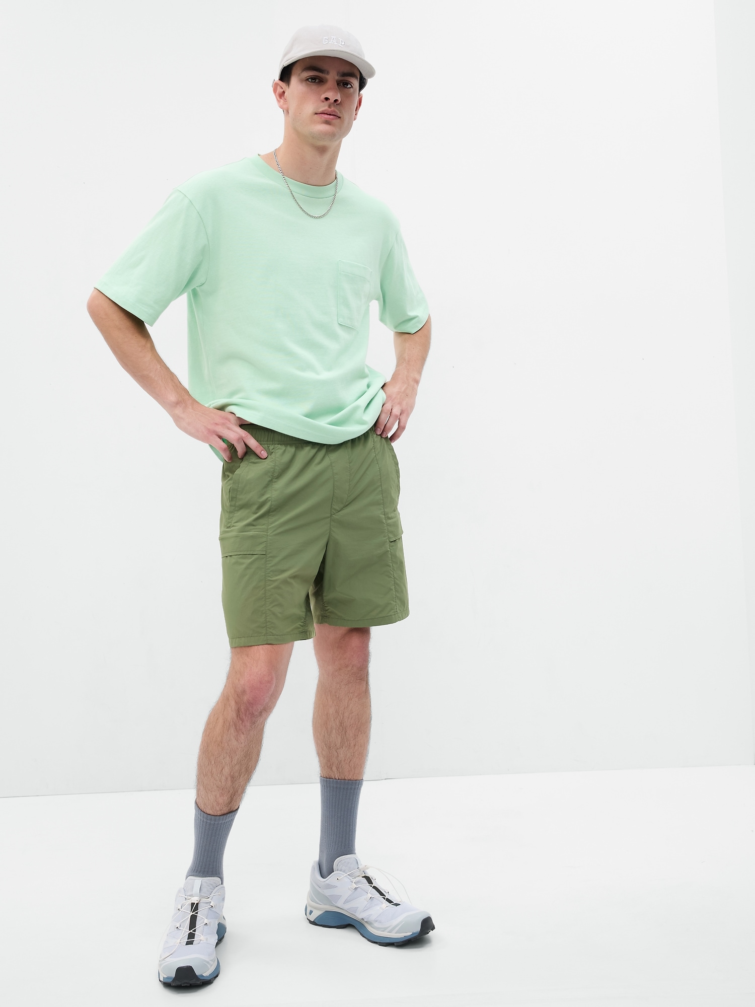 Gap Nylon Utility Shorts