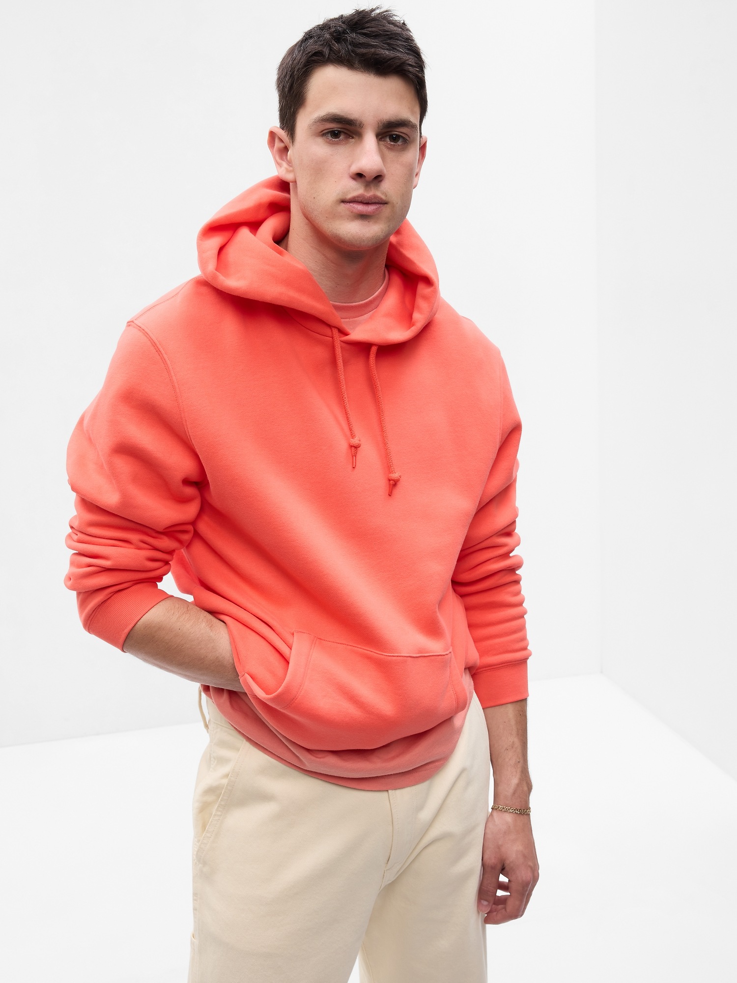 Gap Vintage Soft Hoodie red - 737296652