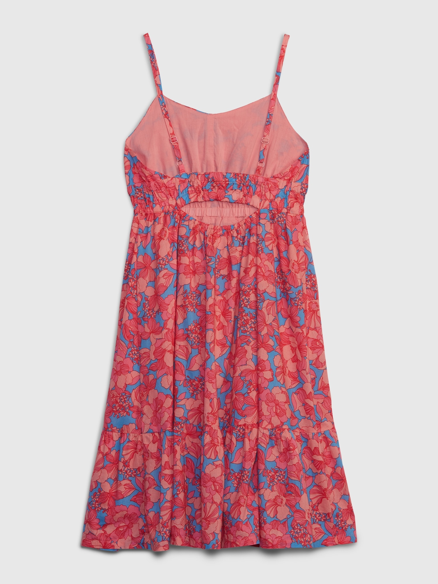Kids LinenCotton Floral Dress Gap