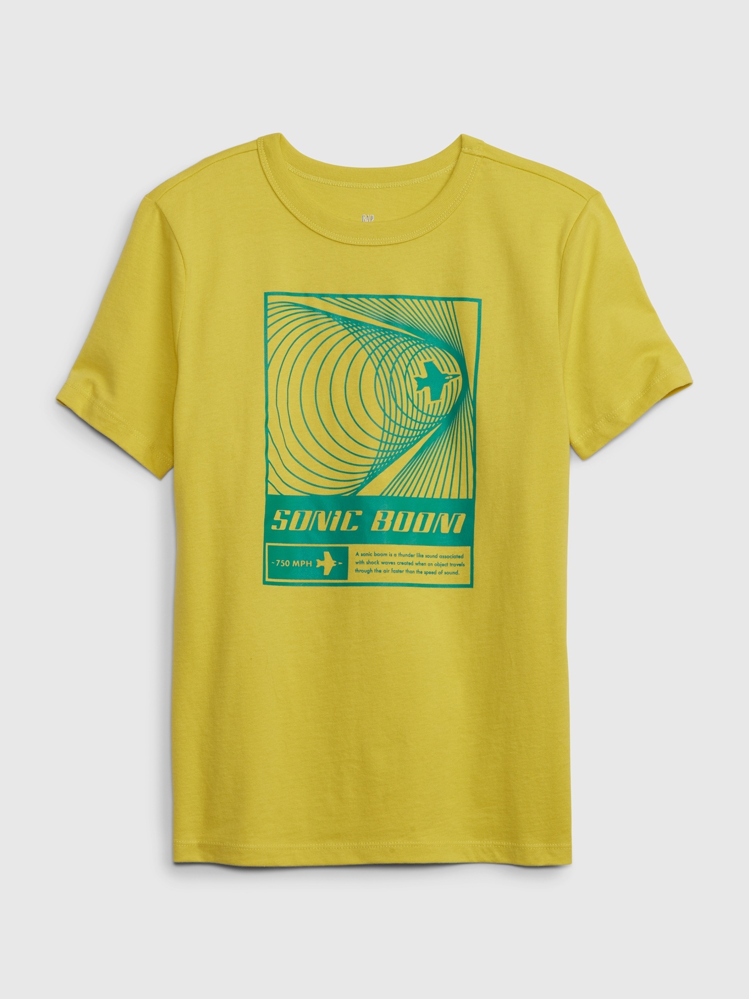 Gap Kids 100% Organic Cotton Graphic T-Shirt yellow. 1 Gap Kids 100% Organic Cotton Graphic T-Shirt yellow. 1