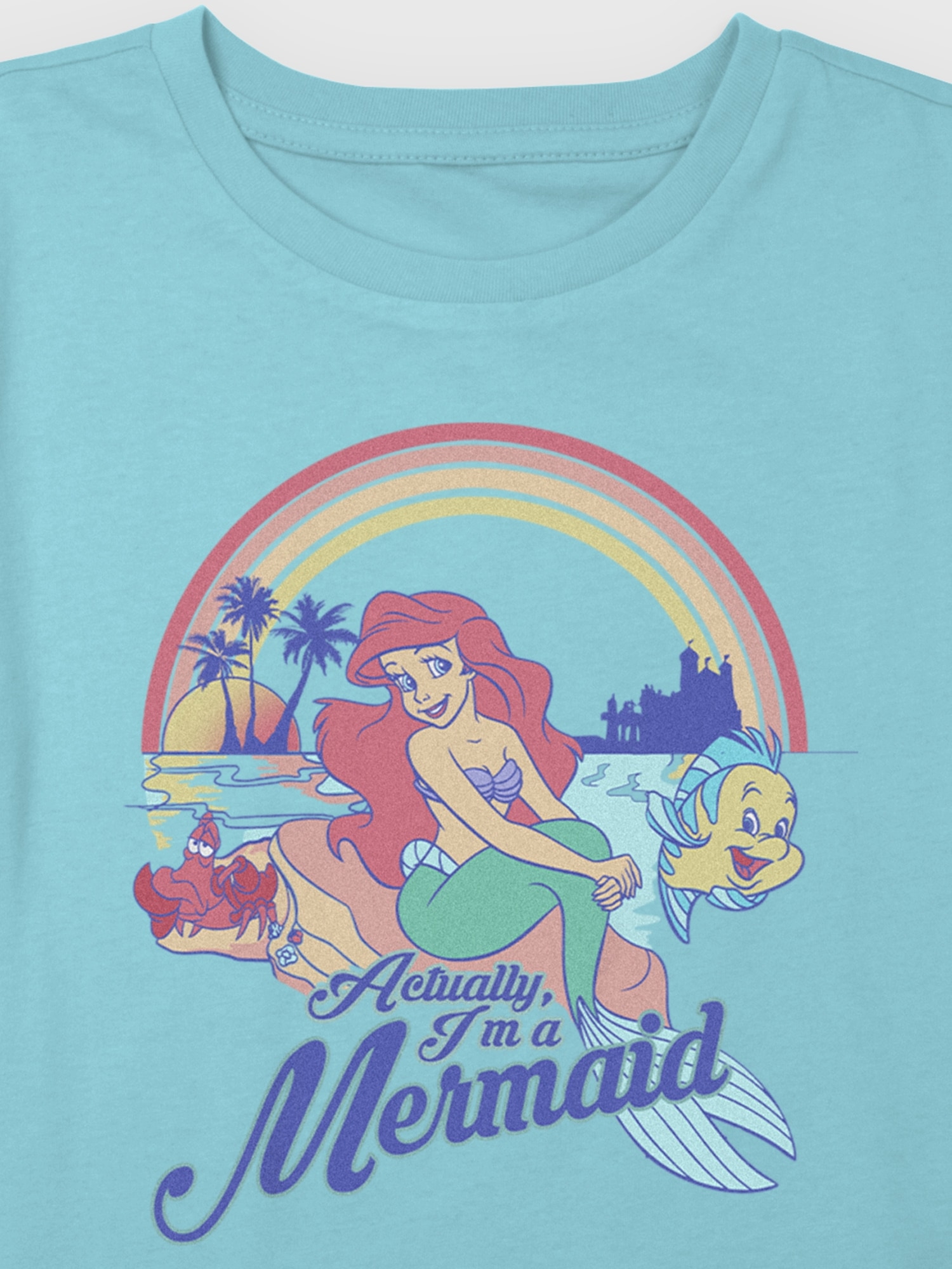 Disney Princess Little Mermaid Ariel Toddler Girls T-shirt And