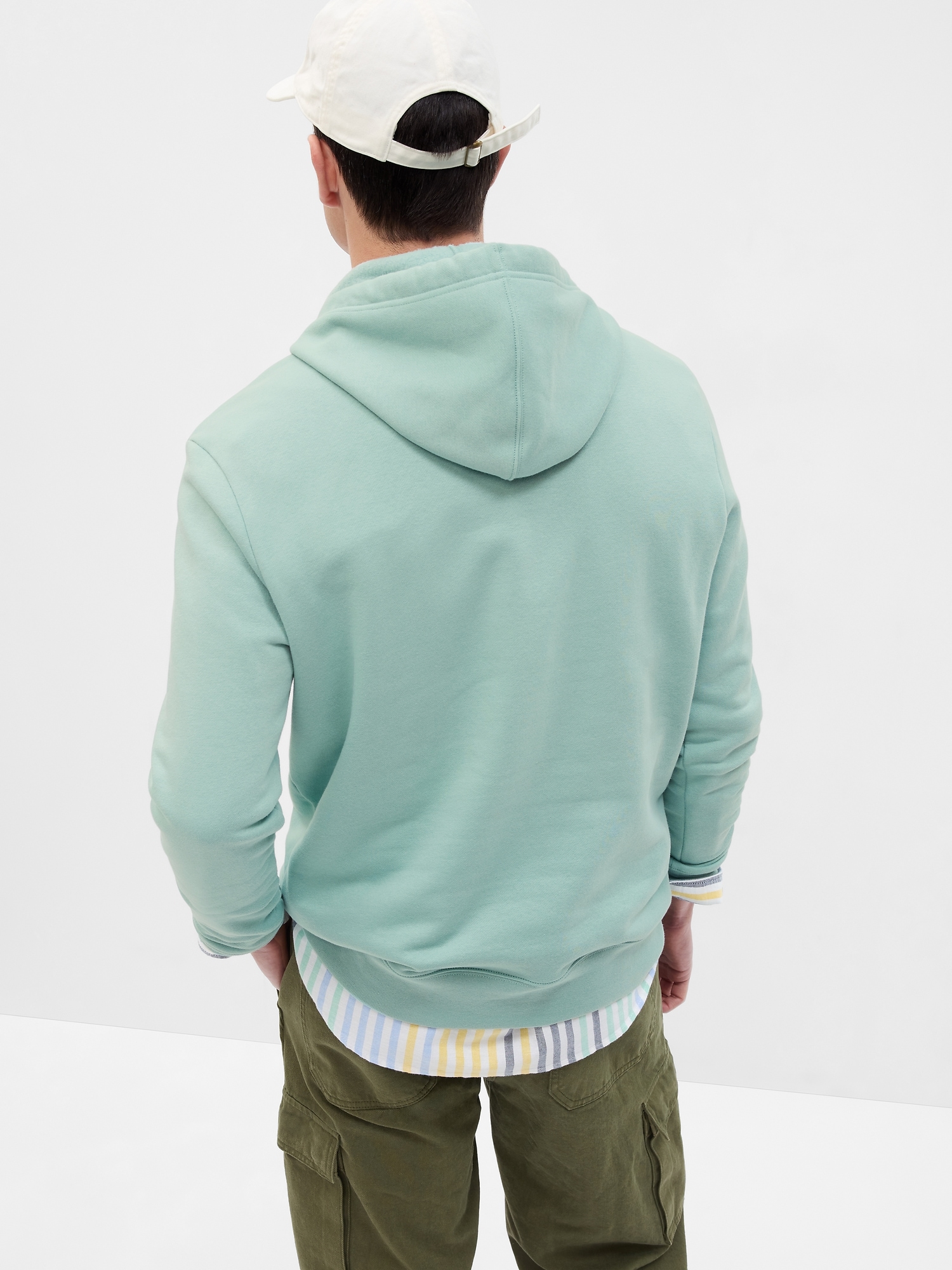 Gap Men's Full Zip Logo Hoodie