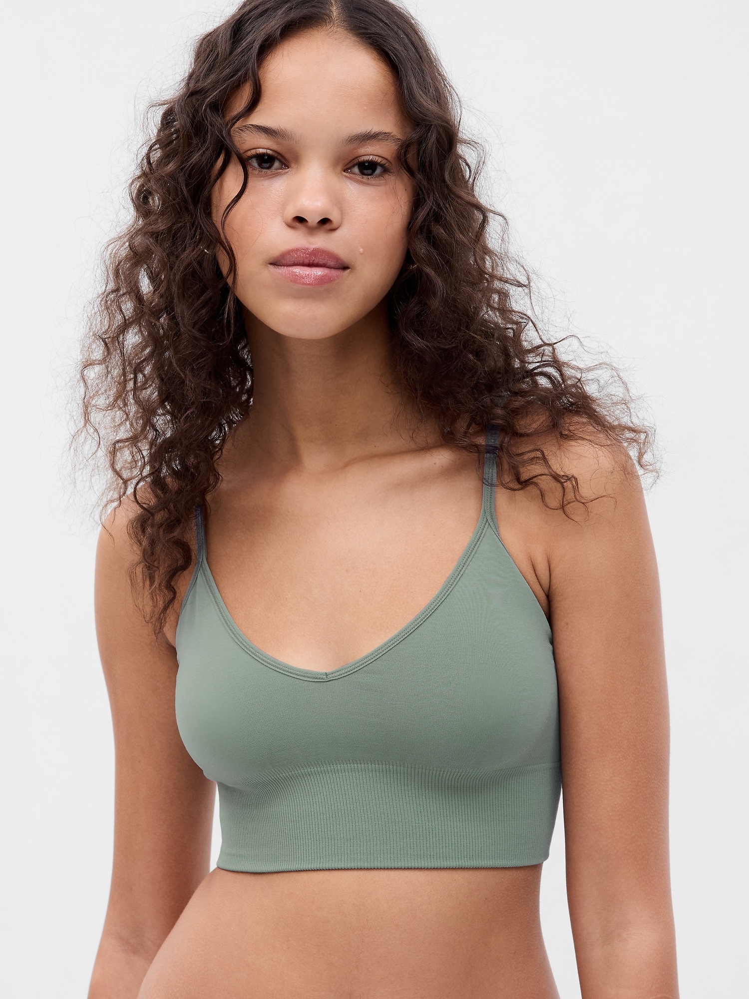 Green Bralette Top