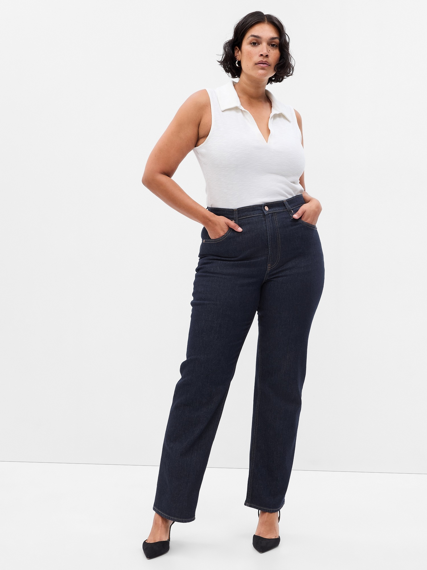 Женские джинсы Gap High Rise '90s Loose Jeans — фото 4