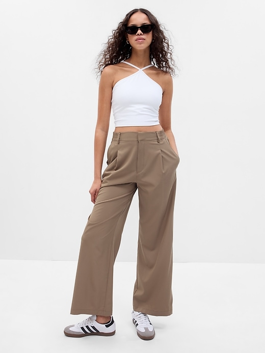 Image number 1 showing, GapFit High Rise Runaround Trousers