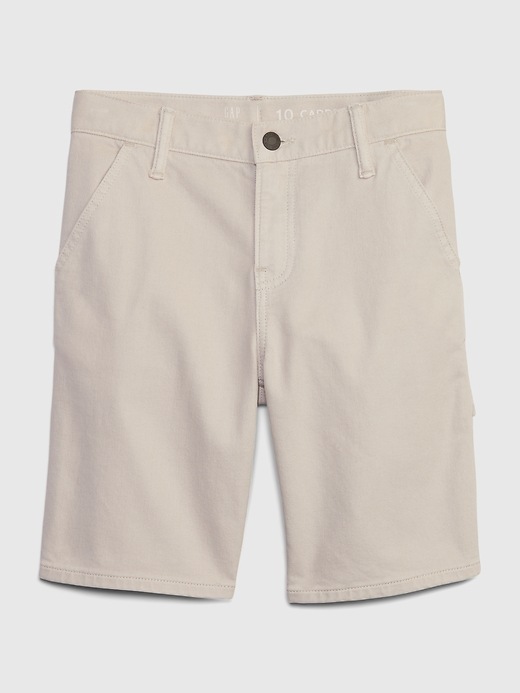 1 of 8 showing, with the color GREY SPLASH of product Kids Carpenter Shorts with Washwell
