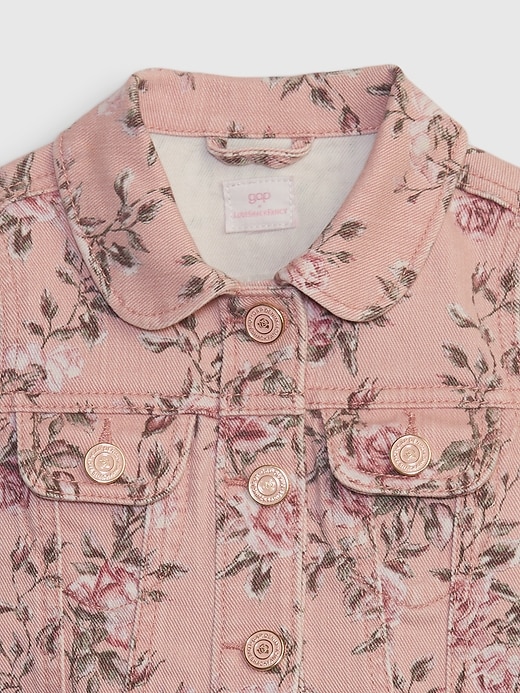 Gap × LoveShackFancy Baby Floral Icon Denim Jacket | Gap